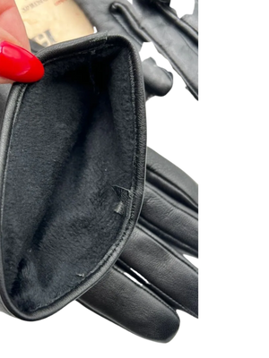 Gucci Long Leather Gloves