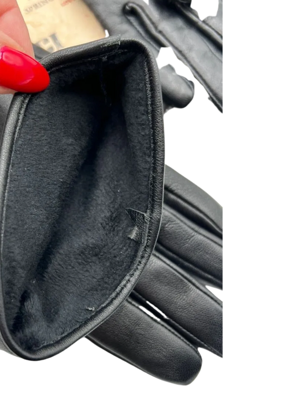 Gucci Long Leather Gloves