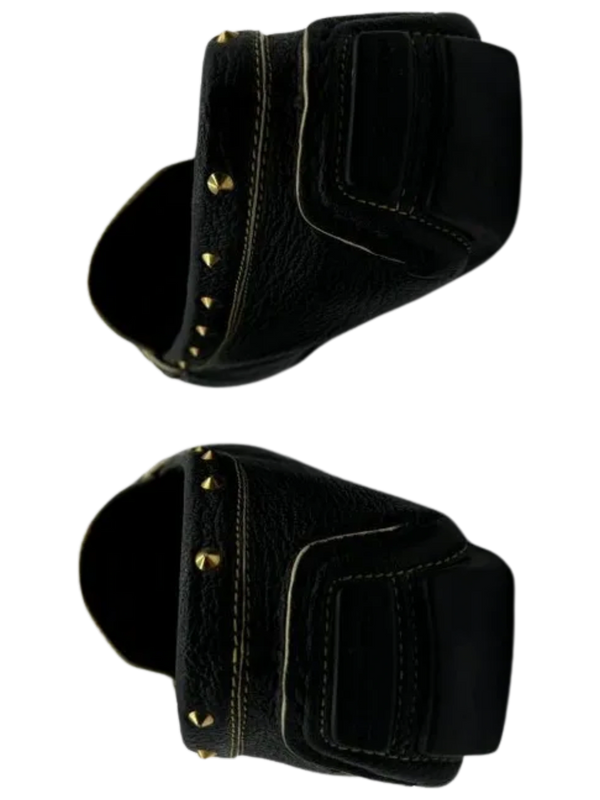 Louis Vuitton Goatskin Studded Suhali Loafers