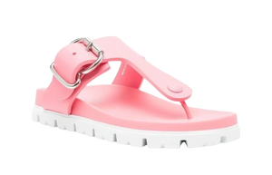 Prada Two Tone Buckled Sandal - NEW