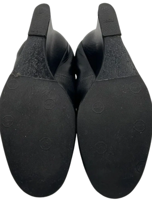 Lanvin Leather Wedges- Vintage