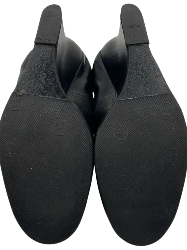 Lanvin Leather Wedges- Vintage