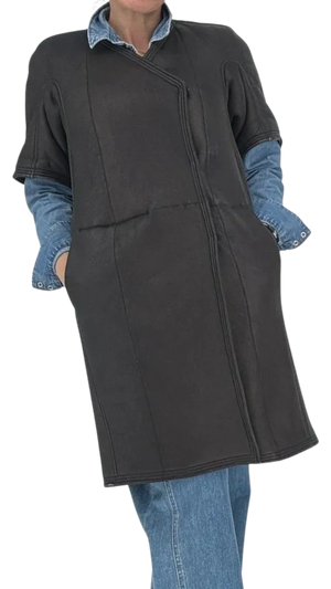 Rick Owens Shearling Leather Jacket