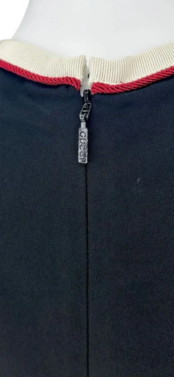 Gucci 2018 Sleeveless Mini Dress - Navy Size IT 44