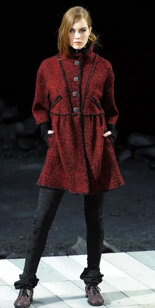 Chanel F/W 2011 Runway Chanel Wool/Silk Blend Jacket