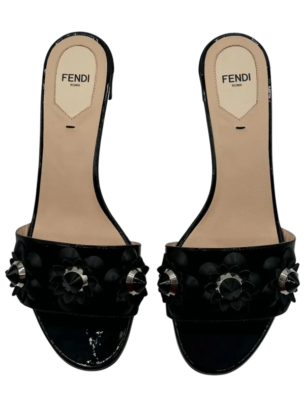 Fendi "Flowerland" slide sandals - *NEW*