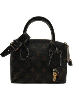 LOUIS VUITTON Louis Vuitton Shiny Monogram Lockit BB Handbag