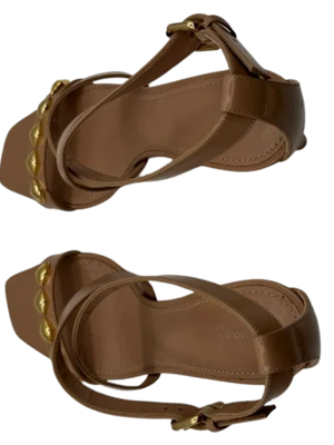 Louis Vuitton Studded Unchain Sandals