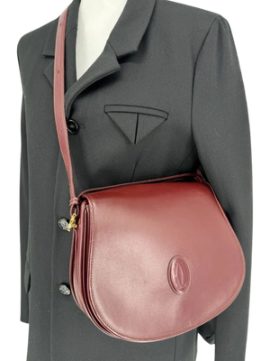 Must de Cartier Saddle Bag