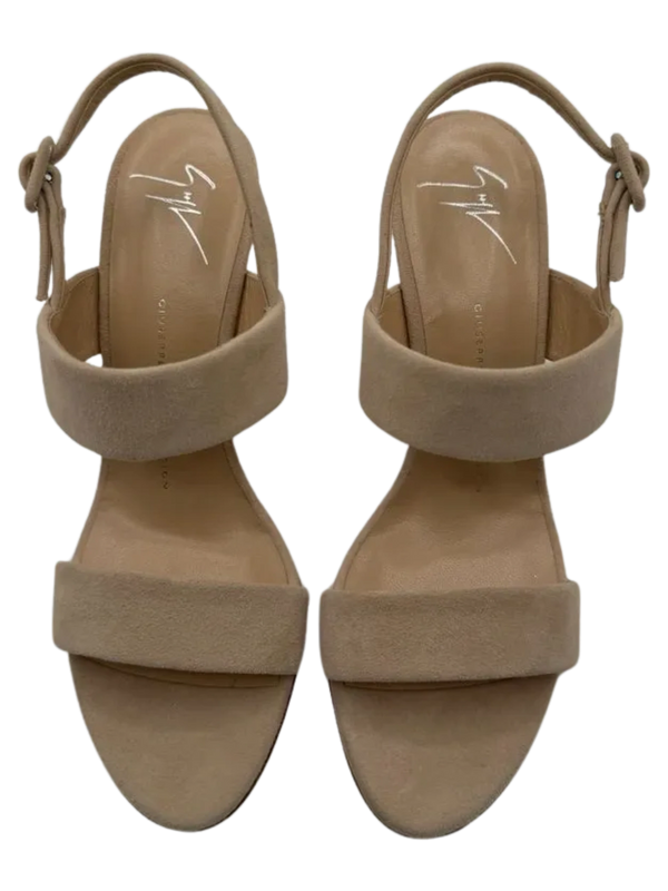 Giuseppe Zanotti Suede Wedge Slingback