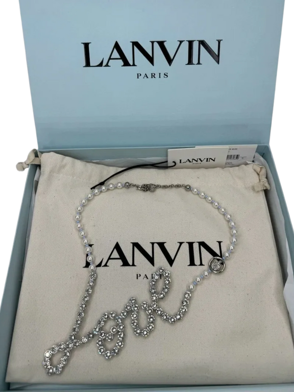 Lanvin "Love" Necklace