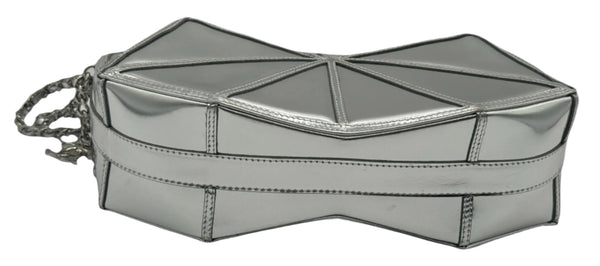 Chanel Midnight Swim Silver Clutch in Patent Leather S/S 2012