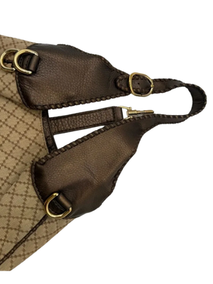 Gucci Jackie Bag in Brown Diamante