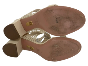 Aquazzura Ravello Leather Sandals