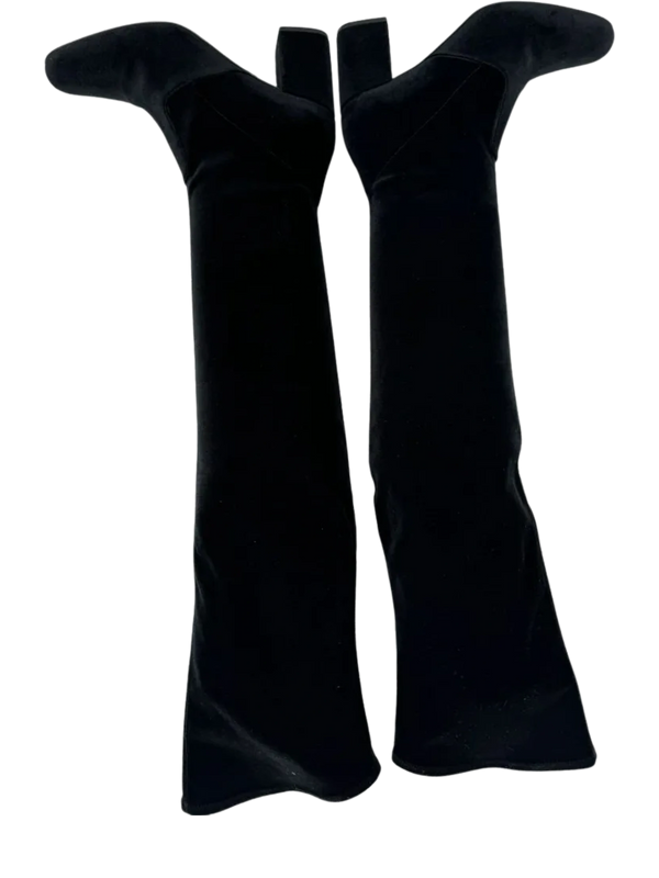 Saint Laurent Over-The-Knee Sock Boots