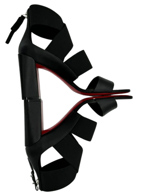 Christian Louboutin Patrouille Leather Sandals 85 *NEW*