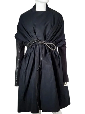 Rick Owens Spring 2012-Runway NASKA Jacket with Leather Sleeves