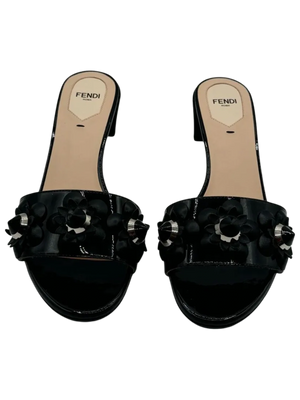 Fendi "Flowerland" slide sandals - *NEW*