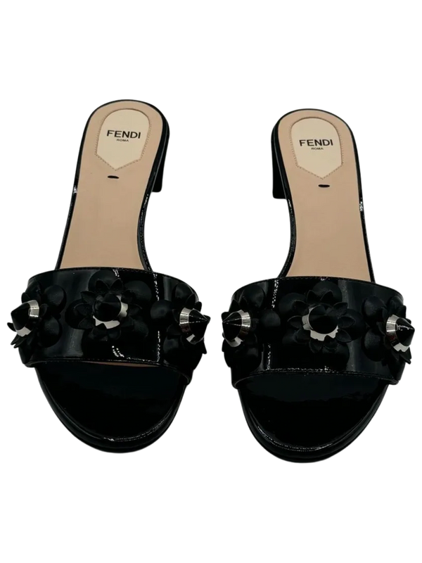 Fendi "Flowerland" slide sandals - *NEW*