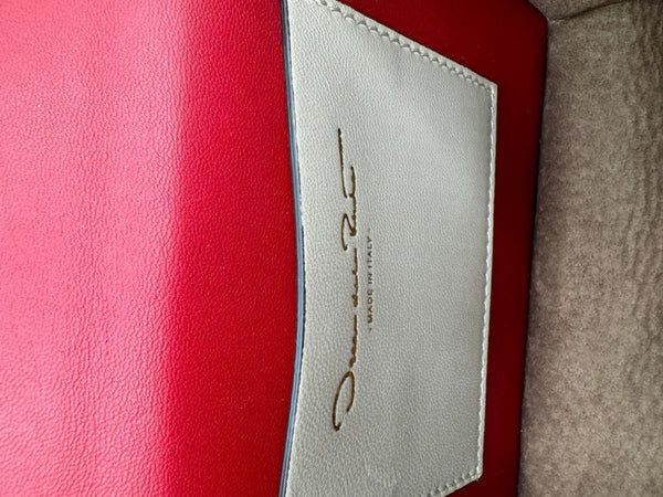 Oscar De La Renta - Mini TRO Nappa Raffia Embroidered Bag
