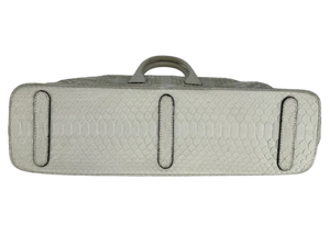 Zagliani Python Large Tomodachi Bowling Bag