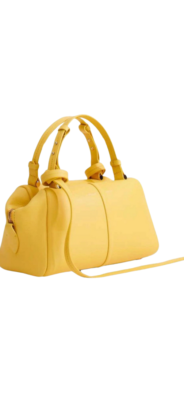 Max Mara Ladies Elsab Yellow Handbag- NWT