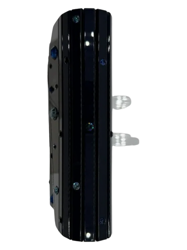 JIMMY CHOO Candy Crystal Chain Clutch Midnight Blue