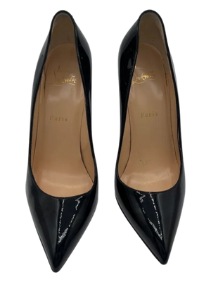 Christian Louboutin Pigalle 100 patent-leather pumps