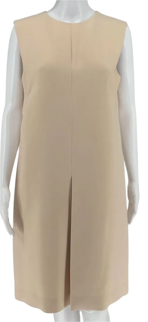 Loro Piana Brigit Ivory Wool & Silk Sleeveless Dress - IT 46- NWT