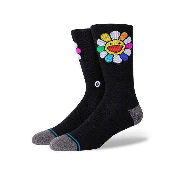 Takashi Murakami Flower Box Set Socks – Black – Size L