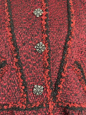 Chanel F/W 2011 Runway Chanel Wool/Silk Blend Jacket