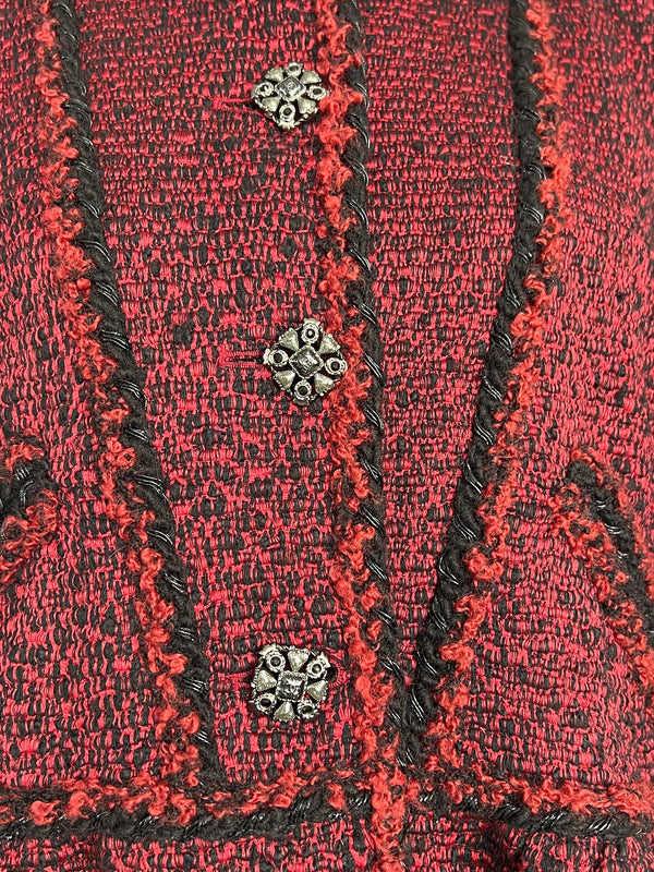 Chanel F/W 2011 Runway Chanel Wool/Silk Blend Jacket