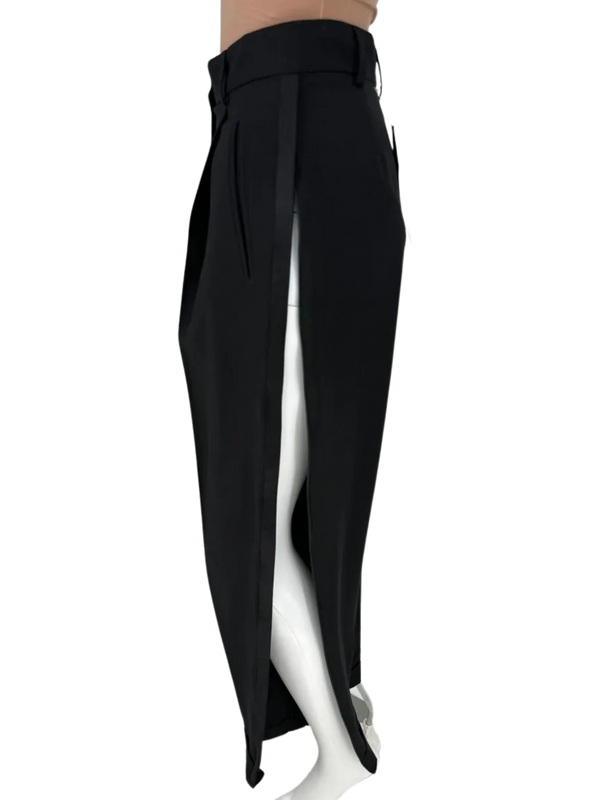 Jean Paul Gaultier Tuxedo Zipper Side Trousers