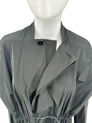 Rick Owens Spring 2012-Runway NASKA Jacket with Leather Sleeves