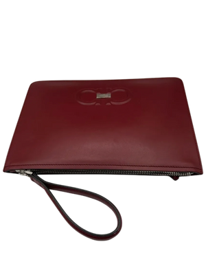 Ferragamo Logo Wristlet