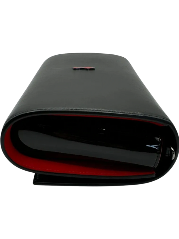 Christian Louboutin Studded Leather Paloma Clutch on Chain