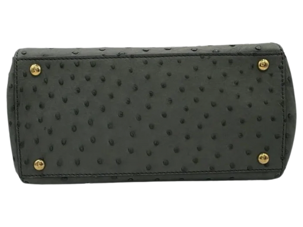 Fendi “Silvana” Crocodile/Ostrich handbag