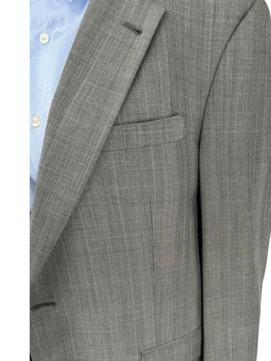 Burberry Suit - Pale Blue Stripe- Vintage