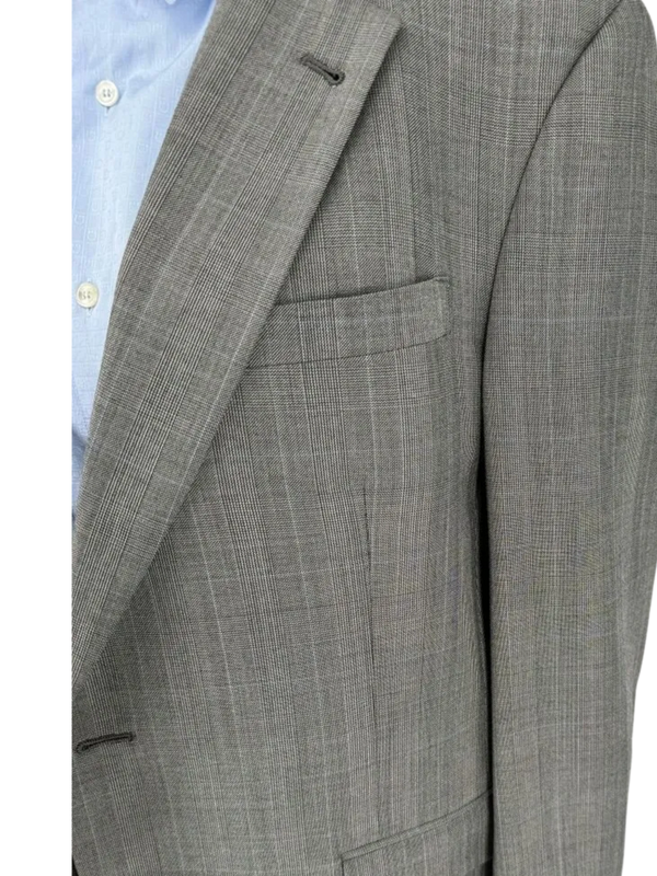 Burberry Suit - Pale Blue Stripe- Vintage