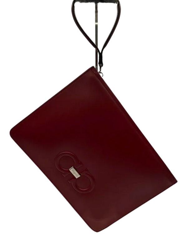 Ferragamo Logo Wristlet