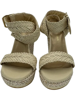 Stuart Weitzman Elixir Braided Leather Wedge Sandal *NEW*