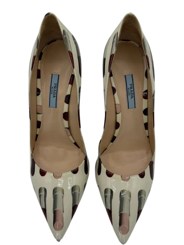 Prada S/S 2019 Prada Lipstick Heels *NEW*
