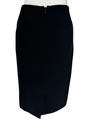 Chanel Wool Blend Skirt