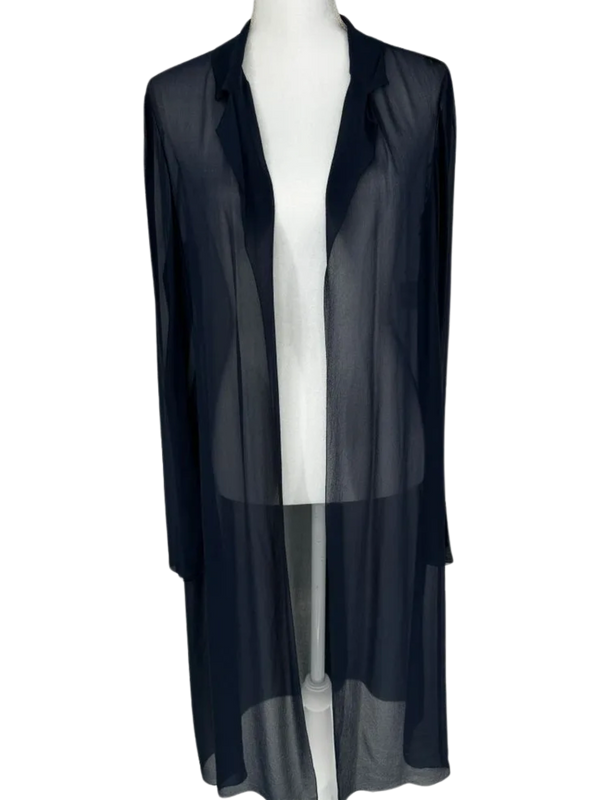 Chanel Silk Duster Jacket