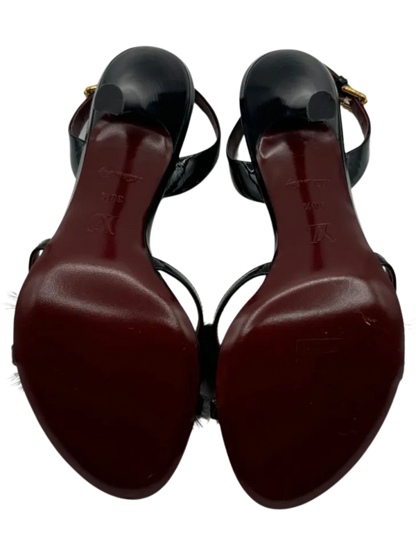 Louis Vuitton Mink Fur Sandals - *Brand New*
