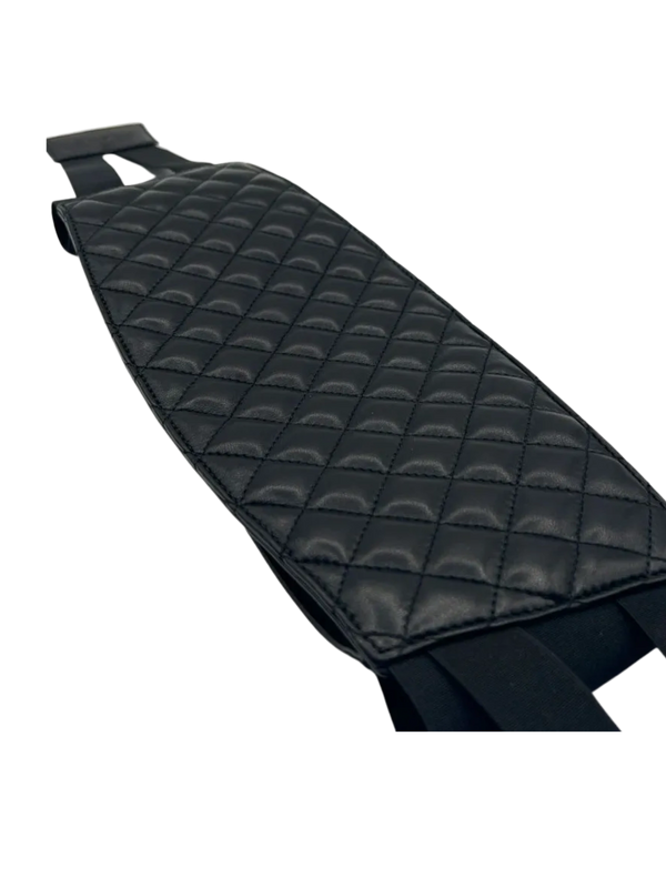 CHANEL FW 2011 Quilted Pattern Belt *Runway*