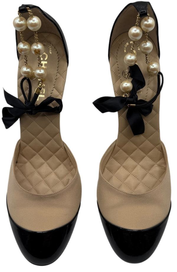 Chanel heels with pearls - Size 40 - NEW
