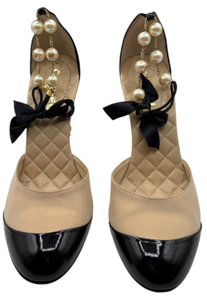 Chanel heels with pearls - Size 40 - NEW