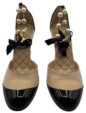 Chanel heels with pearls - Size 40 - NEW