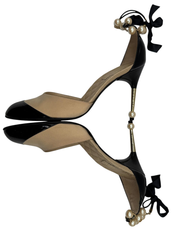 Chanel heels with pearls - Size 40 - NEW